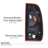 G-PLUS Red Tail Light w/o Bulbs & Wire Harness Fit Ford F150 Stepside 1997-2004/Fit Ford F250 1997-1999/Fit F250 F350 F450 F550 Super Duty 1999-2007 F85Z13405CA, FO2800117 Driver SideAssembly