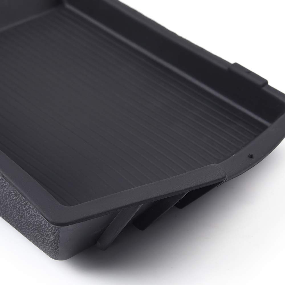 G-PLUS Front Center Console Mat Insert Rubber Compatible with Dodge Ram 1500 2015-2019/ Ram 2500 2016-2017 Full Length Center Console Mat 5VC95DX9AB, 5VC95DX9AA