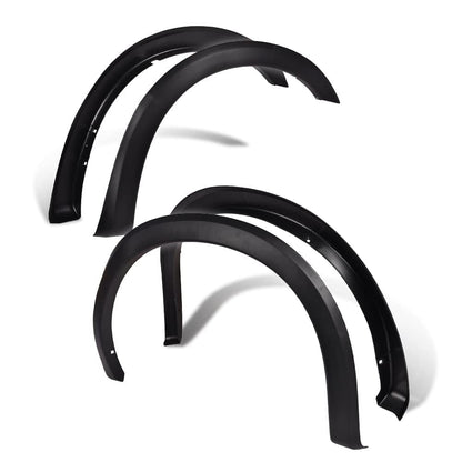 G-PLUS 4PCS Fender Flares Compatible with Ford F250 F350 Super Duty 1999-2007, Not Fit Dually Models Wheel Protector Cover, Textured Factory Style