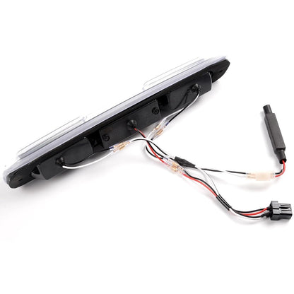 G-PLUS LED Third Brake Light Compatible with Chevy Silverado/GMC Sierra 1500 2500 3500 1999-2007 3rd High Mount Stop Lamp, Clear Lens Black Housing, 5978318 16525205 923240