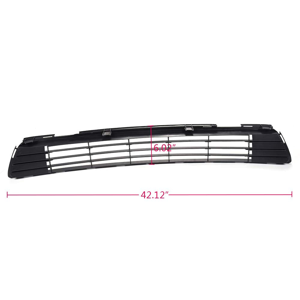 Compatible With Toyota Corolla Sedan 4 Door 2011 2012 2013 New Front Center Bumper Grille Lower Grill Insert Replacement Primed Black TO1036125 5311202280
