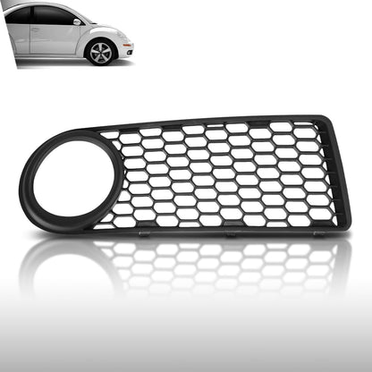 G-PLUS Right Front Outer Fog Light Trim Compatible with VW Beetle Trendline 2009 1C0807684B01C, VW1039151 Black