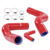 G-PLUS Red Radiator Silicone Hoses Compatible with Ford Mustang 1964-1968
