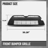 G-PLUS Front Bumper Grille Compatible with Toyota Corolla LE Base XLE 2023-2024 w/o SE, XSE Sport Bumper 53102-02640 Black