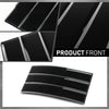 G-PLUS Door Side Fender Vent Molding Cover Trim Compatible with Land Rover Range Rover Vogue L405 2013-2022 Black