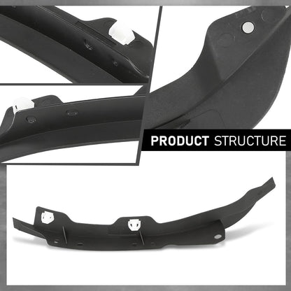 G-PLUS 2PCS Front Splash Protection Shield Spoiler, Compatible with Audi A4 B8 S4 Quattro 2008-2015, 8K0853888A, 8K0853887A