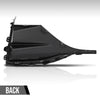 G-PLUS Front Left Side Fog Lamp Bezel Insert Compatible with Buick Encore GX 2020 2021 2022 42660271, GM1046137 Chrome Black