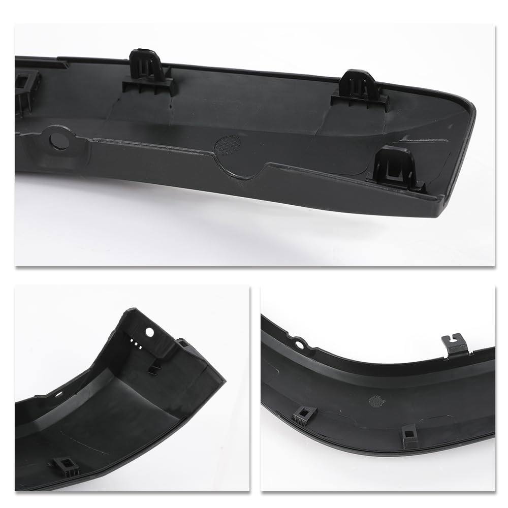 G-PLUS Fender Flares Front Left Driver Side, Compatible with Toyota Tacoma 2016-2021 Fender Flares Moulding Trim Wheel Opening Molding Set TO1290109 7587204060(Smooth Factory Style)