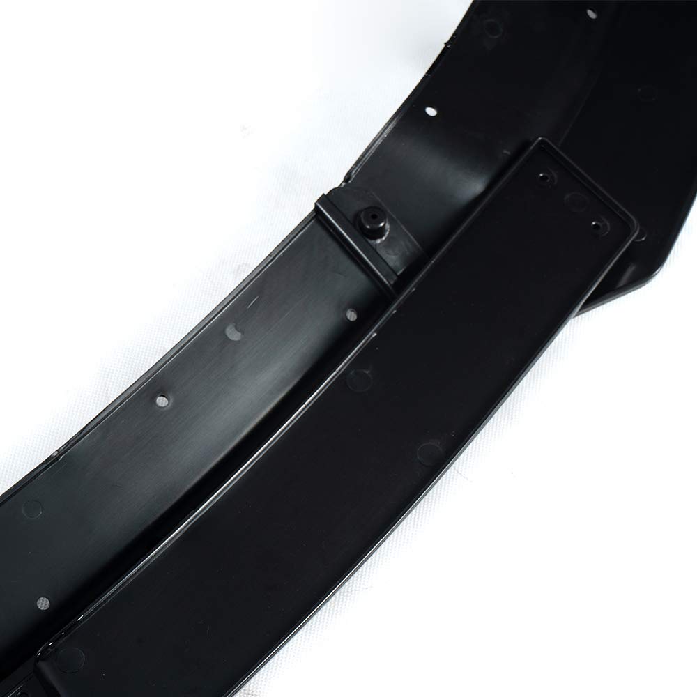 G-PLUS Front Bumper Lip Spoiler Air Chin Body Kit Spiltter Compatible with Dodge Charger 2015-2020 SRT Black