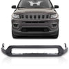 G-PLUS Primered Front Lower Bumper Cover Fascia Compatible with Jeep Compass 2017 2018 2019 2020 2021 Textured Dark Gray 5UQ11RXFAB CH1015131