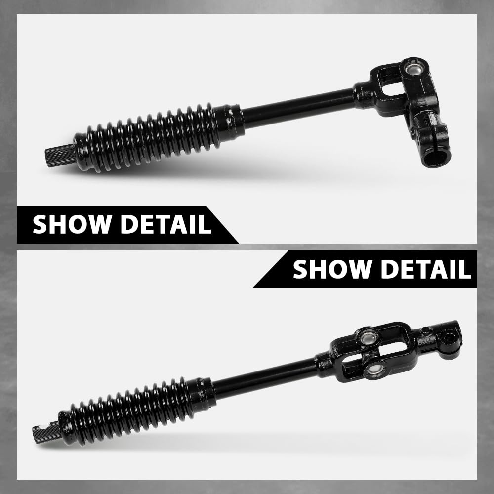 G-PLUS Lower Intermediate Steering Column Shaft Compatible with Toyota Tacoma 4WD 2005-2015 4520304021 Black
