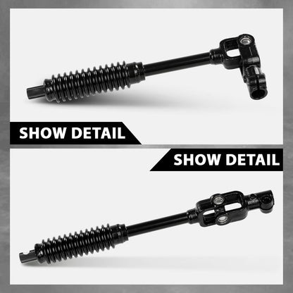 G-PLUS Lower Intermediate Steering Column Shaft Compatible with Toyota Tacoma 4WD 2005-2015 4520304021 Black