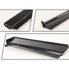 G-PLUS Front & Rear Painted Bumper Fillers 11Pcs, ABS Plastic Bumper Fillers Vehicle Set Compatible with Cadillac Eldorado 1979 1980 1981 1982 1983 1984 1985