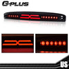 G-PLUS LED Rear Center Tailgate Lamp X Brake Light Compatible with 2003-2006 Dodge Ram 2500 3500 Led Tailgate Light Bar Replacement High Mounted Brake Light 05086509AA