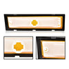 G-PLUS Pair Front Side Marker Lights Assembly Compatible With Chevy Blazer 1981-1991 /GMC Jimmy C/K R Pickup Side Chrome Bezel Marker Lamps Orange Lens 915557,91555