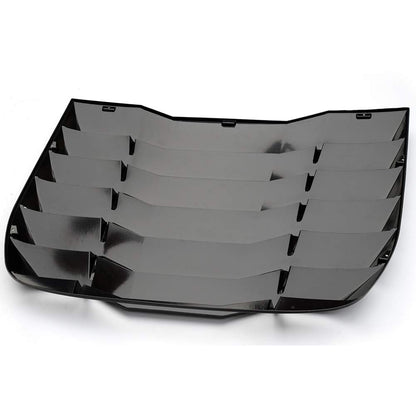Windshield Louver Covers Replacement for Nissan 370Z 3.7L 2009-2019 Rear Window Louvers Cover Sun Shade ABS Matte Black