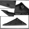 G-PLUS Left Window Mirror Fender Corner Molding Cap Triangle, Compatible with Ford Focus 2012-2018, Passenger Side, CP9Z16003A