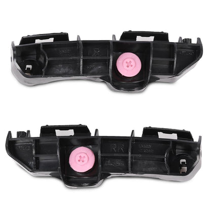 G-PLUS Rear Left Right Side Bumper Brackets Compatible with Toyota RAV4 (submodel: LE, Limited, XLE) 2013-2015 525620R030, 525630R030, TO1133117, TO1132117