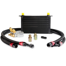 G-PLUS Engine Transmission Oil Cooler Kit for Universal Aluminum Thermostat Adapter