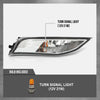 G-PLUS Turn Signal Light Lamp Passenger Right Side Compatible with LX GX460 Sport Utility 4-Door 2014-2019 8151160591-PFM, 8151060591 Black