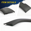G-PLUS Front Wheel Arch Fender Flares Compatible With 2015-2021 Jeep Renegade, Fender Trim Molding Moulding Black Wheel Cover Protector 5XB67LXHAA CH1790104 (Front Left)