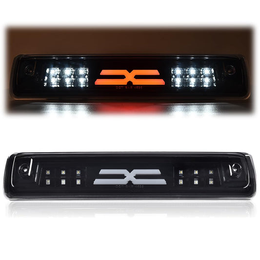 G-PLUS LED 3rd Third Brake Light Compatible with Chevy Colorado/GMC Canyon 2015 2016 2017 2018, High Mount Stop Cargo Lamp, Smoky Lens Black Housing, GM25971002 52019397
