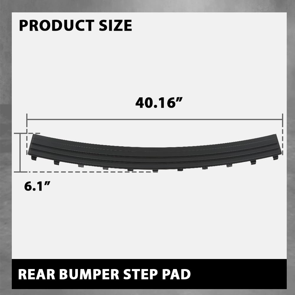 G-PLUS Rear Bumper Step Pad Compatible with Jeep Grand Cherokee 2011-2021 68111633AB, CH1191113