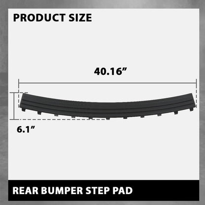 G-PLUS Rear Bumper Step Pad Compatible with Jeep Grand Cherokee 2011-2021 68111633AB, CH1191113