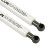 G-PLUS Lift Supports Gas Spring Struts Shocks,Compatible with 1992-2000 Honda Civic White with Assembly Kit Gas Struts for Heavy Lid