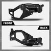 G-PLUS Front Passenger Side Bumper Impact Bar Bracket Compatible with GMC Sierra 1500 (submodel: AT4, Base, Denali, Elevation, SLE, SLT) 2019-2022 Black 84539975