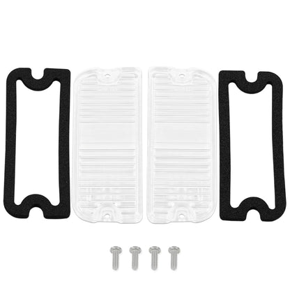 G-PLUS Back Up Light Lenses & Gaskets Lamp Compatible with Buick Skylark & Special 1964 1965 A Pair of Lenses & Gaskets & Mounting Screws