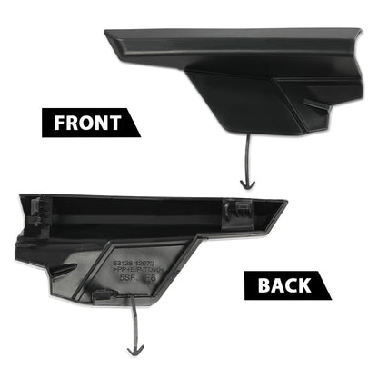 G-PLUS Front Bumper Left Tow Hook Eye Cap Cover Compatible with Toyota Corolla SE/XSE 2020-2021 53128-12070