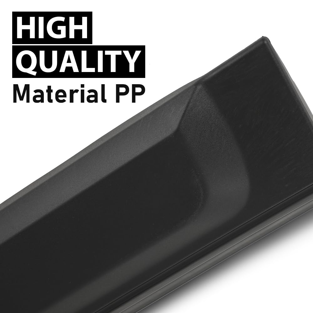 G-PLUS Front Left Door Body Moulding Trim Compatible with LR3 2005-2009, Compatible with LR4 2010-2016 Black