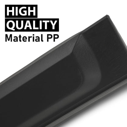 G-PLUS Front Left Door Body Moulding Trim Compatible with LR3 2005-2009, Compatible with LR4 2010-2016 Black