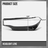 G-PLUS Headlight Lens Cover Compatible with BMW X7 X7M G07 2019-2022 Left Side Front Headlamp Lens Cover Clear