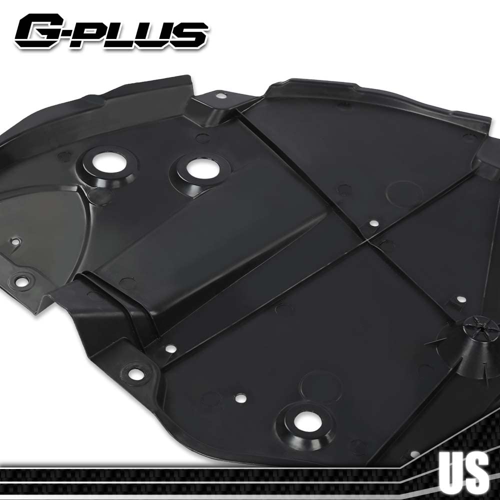 G-PLUS Engine Splash Shield Front Compatible with 2018 2019 2020 2021 Toyota Camry 5144106290, TO1228234