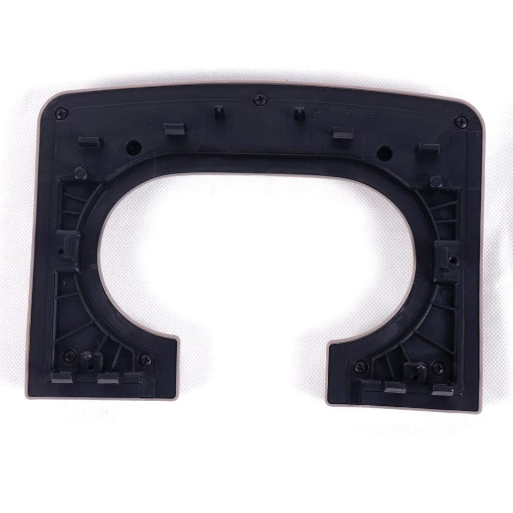 G-PLUS Center Console Cup Holder Replacement Pad Compatible with Ford F150 2004-2014 Taupe Center Console Cup Holder Pad