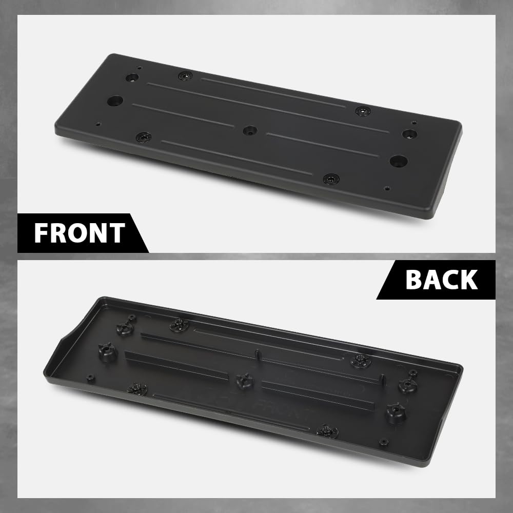 G-PLUS Front License Plate Mounting Holder Bracket Compatible with Jaguar XJ 2010-2019 C2D30836