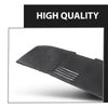 G-PLUS TPE Dash Defrost Vent Cover Cap Overlay Compatible with Dodge Ram 1500 2002-2005/ Ram 2500 3500 2003-2005 Upper Dashboard Panel (Black)