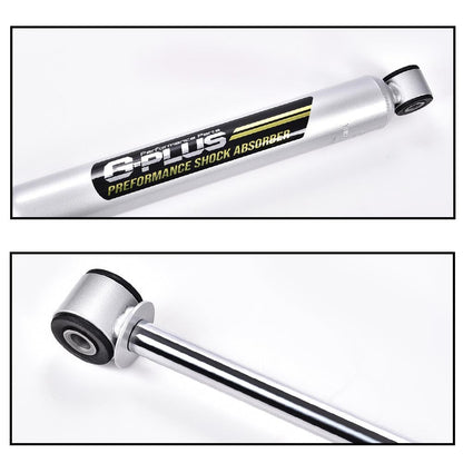 G-PLUS 0-3.5" N3 Rear Shocks Struts Lift Assemblies Kit Compatible With Ford F150 2WD 4WD 2009-2020 (0-3.5" Lift) Silver