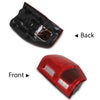G-PLUS LED Tail Light Assembly Rear Brake Lamp w/Wiring Harness Left and Right Compatible with Ford Ranger 2019-2023 with Blind Spots Models Red Lens KB3Z-13405-G Faros Traseros Luces Traseras