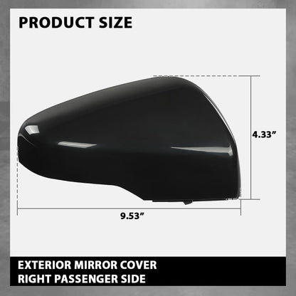 G-PLUS Exterior Mirror Cover Passenger Side Compatible with Subaru Crosstrek 2018-2023,Fit Subaru Forester 2019-2024 91059FL020