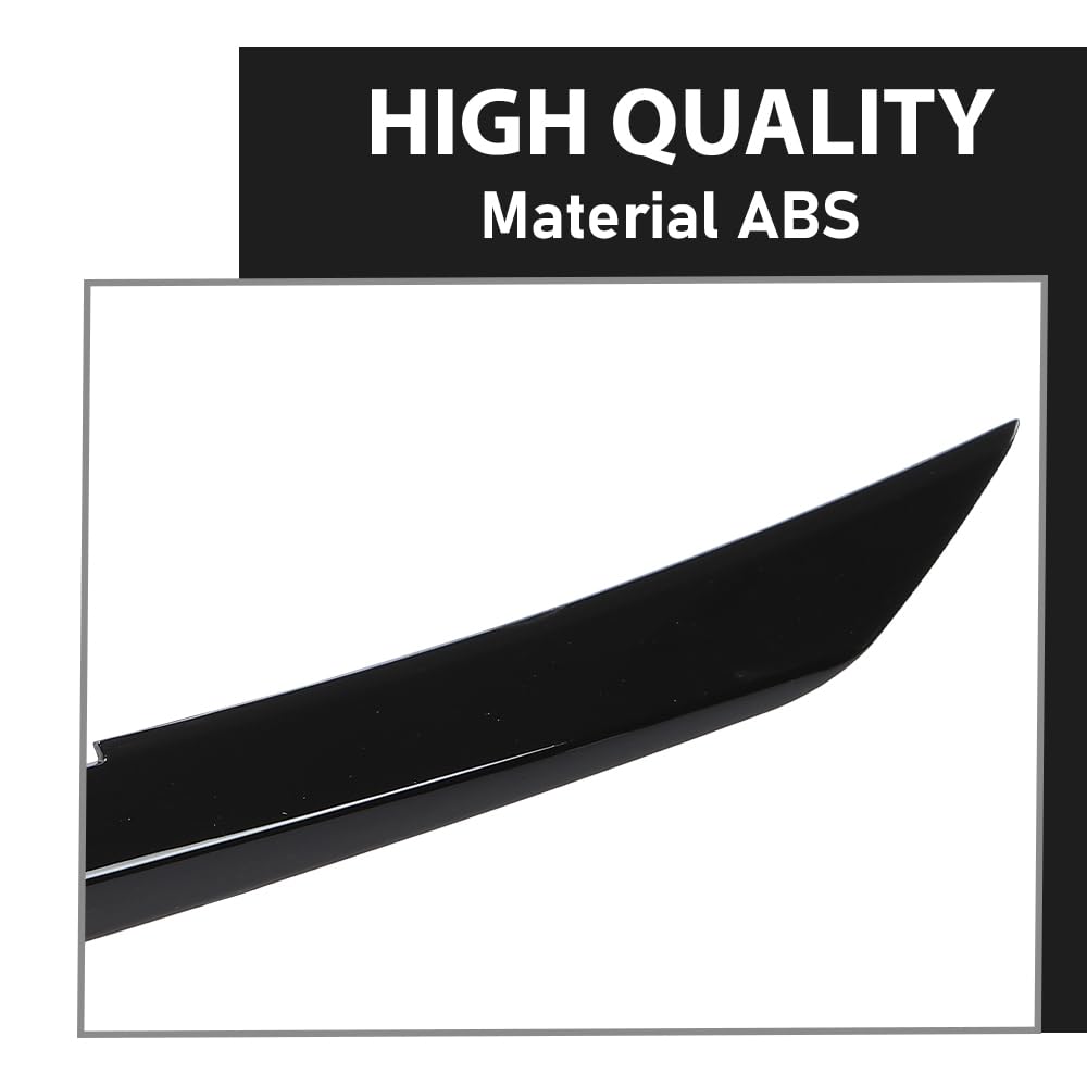 G-PLUS Front Left Headlight Trim Molding Compatible with Toyota Camry SE XSE 2018-2024 Black 5271306100, 5271333030