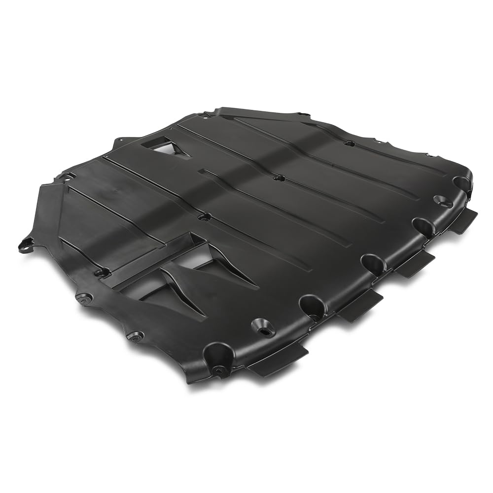 G-PLUS Front Engine Splash Shield, Compatible with Audi TT Base 2008-2009/ TT Quattro Base 2008-2015/ Quattro (submodel: Premium Plus, Prestige) 2012-2013, 8J8825237A, AU1228116