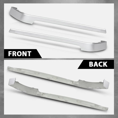 G-PLUS Rear Bumper Side Cladding Silver Trim Left & Right Compatible with Range Rover 2013-2022