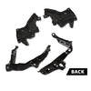 G-PLUS Headlight Mount Bracket Support + Base Plate 4PCS Kit Compatible with Audi A4 / S4 B8 2008-2012 ,Compatible with Audi A4 Allroad 2010-2012