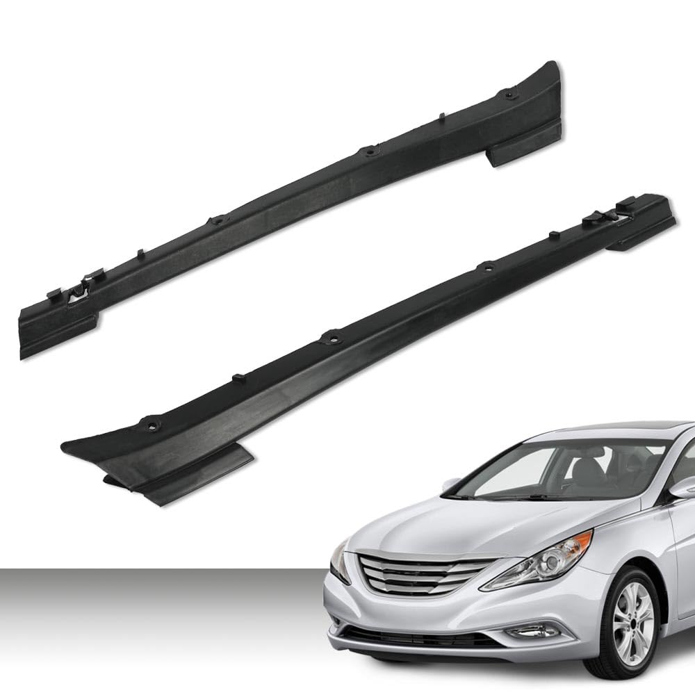G-PLUS Bumper Brackets Compatible with Sonata GL 2011-2013/ Sonata 2.0T, 2.0T Limited 2011-2012/ Sonata GLS, Limited, SE 2011-2014 865563S000 Front Left & Right Side