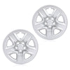 G-PLUS 17 inch Hubcap Wheel Covers for Cars, 2pcs Wheel Chrome Skin Hub Cap Covers Compatible with Toyota RAV4 2006-2011, Toyota RAV4 2012 (Gasoline)