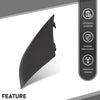 G-PLUS Left Upper Grille Molding Trim Bezel, Compatible with Porsche Macan Base and S Model 2015-2018, Air Intake Grill Trim, Driver Side, 95B8076851E0, 95B807685 1E0, 95B807685