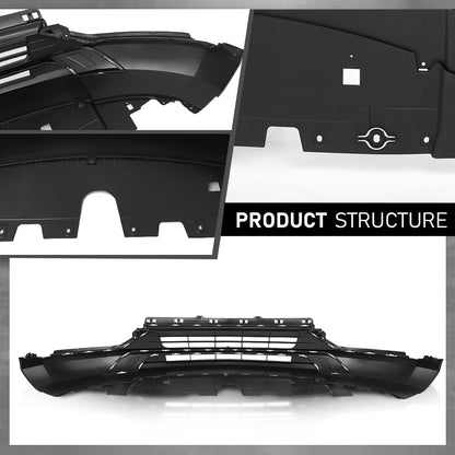 G-PLUS Front Lower Bumper Grill Compatible with Buick Encore GX 2020 2021 2022 2023, 42592136, Black